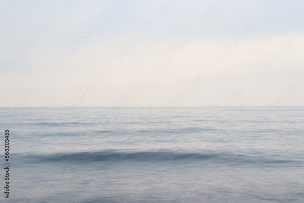 Obraz premium 海と空の境目、The border between the sea and the sky,