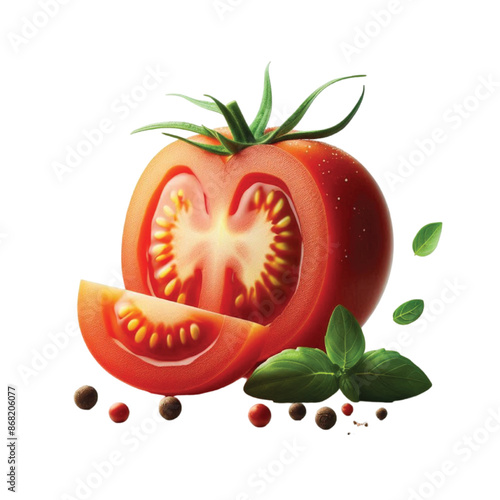 A Slice of tomato