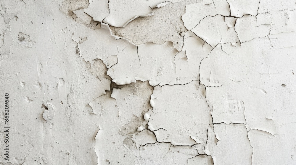Fototapeta premium Background of ancient white concrete wall