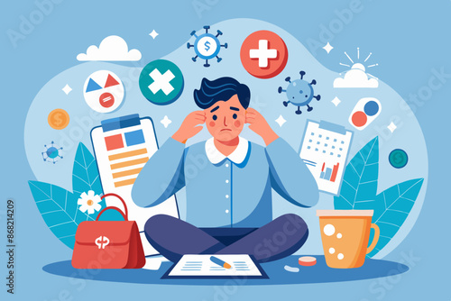 Bankrupt Man Burdened by Medical Debt and COVID-19 Treatment Costs, Struggling with Hospital and Medicine Bills