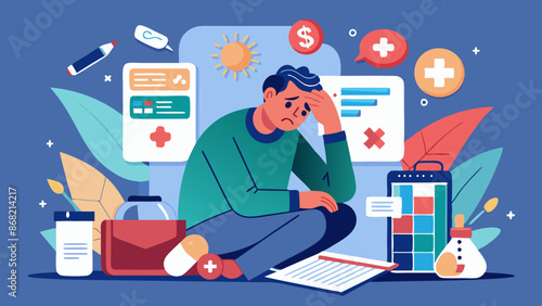 Bankrupt Man Burdened by Medical Debt and COVID-19 Treatment Costs, Struggling with Hospital and Medicine Bills