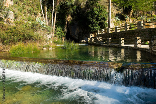 Nacimiento del Río Genal, Igualeja, Andalusia, Spain, Europe photo