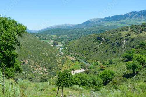 Rio Guadiaro, Camino de los Puertos, Cortes de la Frontera, Andalusia, Spain, Europe photo