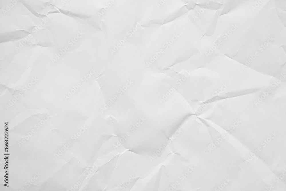 White crumpled paper texture can be use as background. Recycle used paper concept. White crumpled paper texture can be use as background. Recycle used paper concept.
