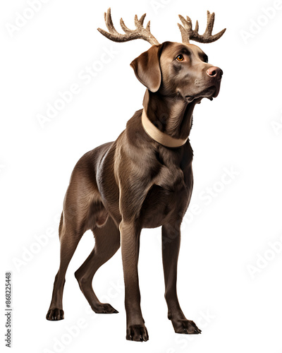 bull terrier isolated on white