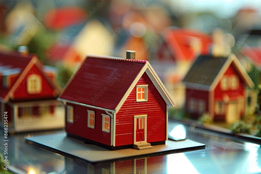 House Red Model for Real Estate Market: Home Mortgage and Property Investment House Red Model for Real Estate Market: Home Mortgage and Property Investment