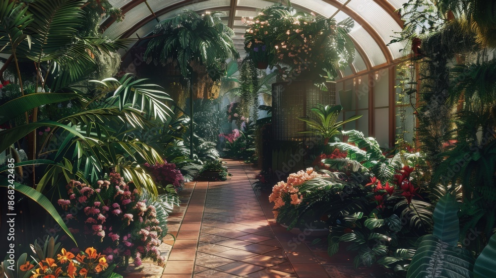 Lush Botanical Conservatory Alive with Exotic Flora and Refreshing Natural Vibes Lush Botanical Conservatory Alive with Exotic Flora and Refreshing Natural Vibes