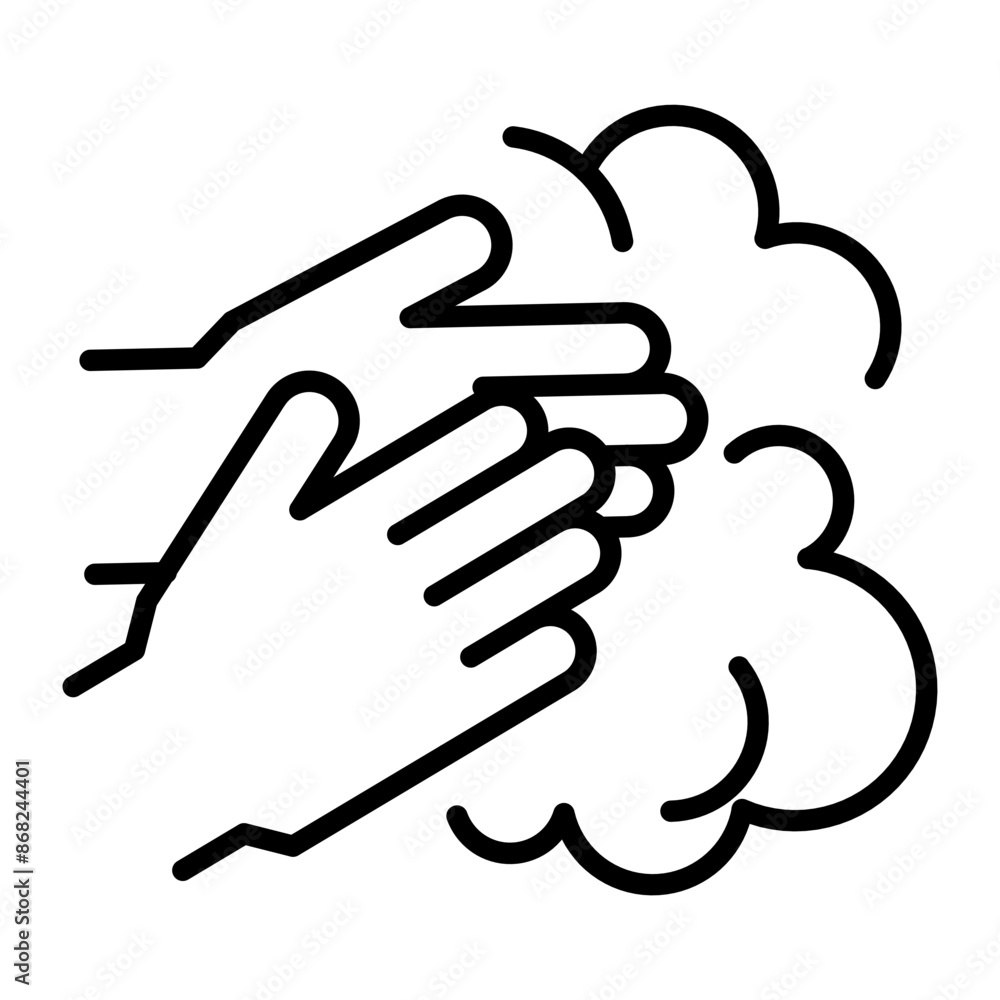 wash hand icon sign, washing hand icon wash hand icon sign, washing hand icon
