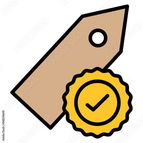 Tag Check Icon