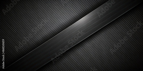 Black geometric background with dark gray diagonal lines and simple shapes, geometric, background, black, dark grey photo