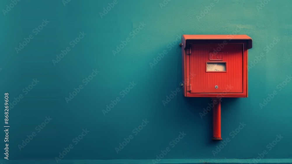 Background: This modern office wallpaper design features a collection of flat vector icons, including mailboxes, envelopes, and delivery symbols, creating a sleek and organized atmosphere perfect for Background: This modern office wallpaper design features a collection of flat vector icons, including mailboxes, envelopes, and delivery symbols, creating a sleek and organized atmosphere perfect for