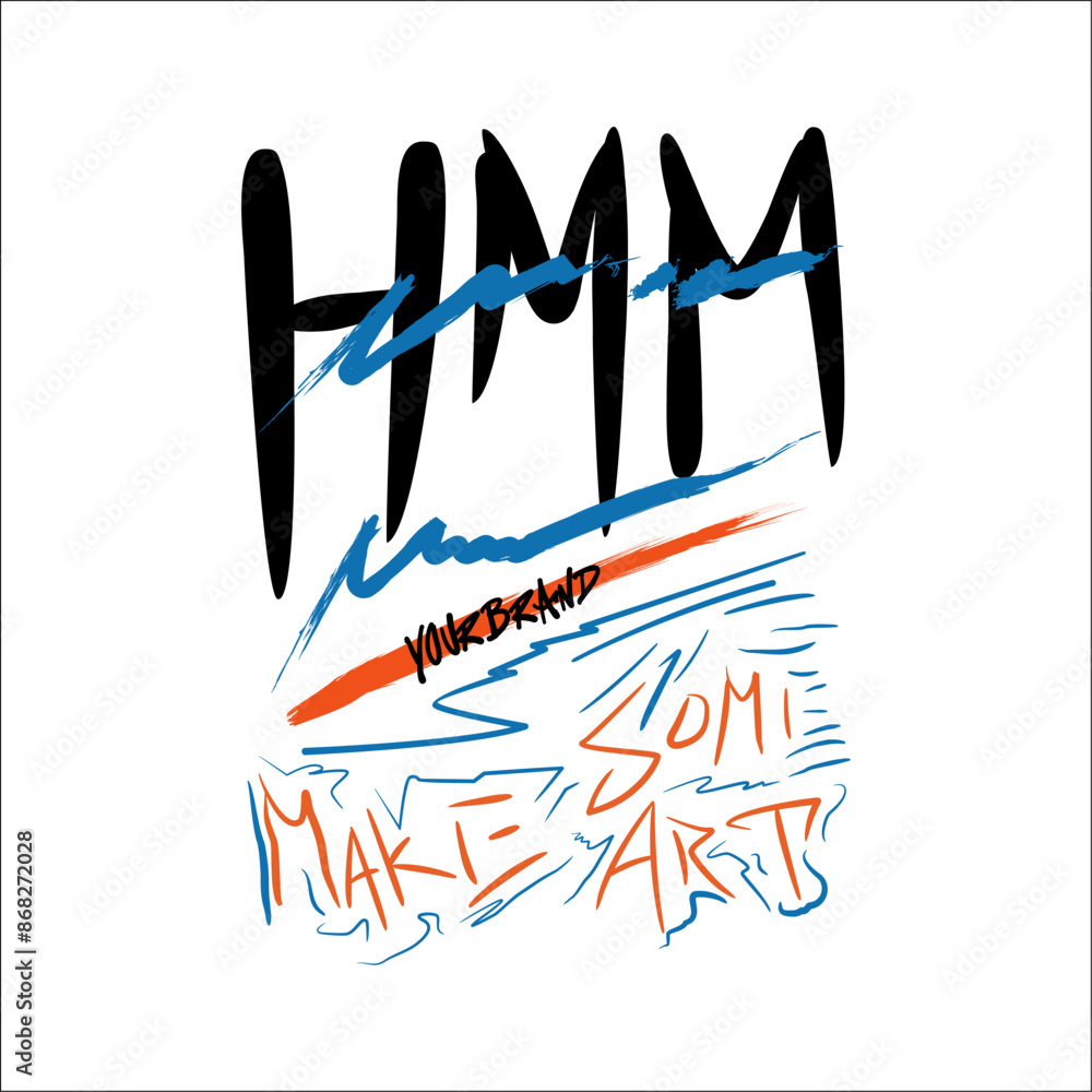 Hand-Drawn Urban Street Typography Vector Illustration for Fashion Graphics, T-shirt Prints, Cards, and Posters Hand-Drawn Urban Street Typography Vector Illustration for Fashion Graphics, T-shirt Prints, Cards, and Posters
