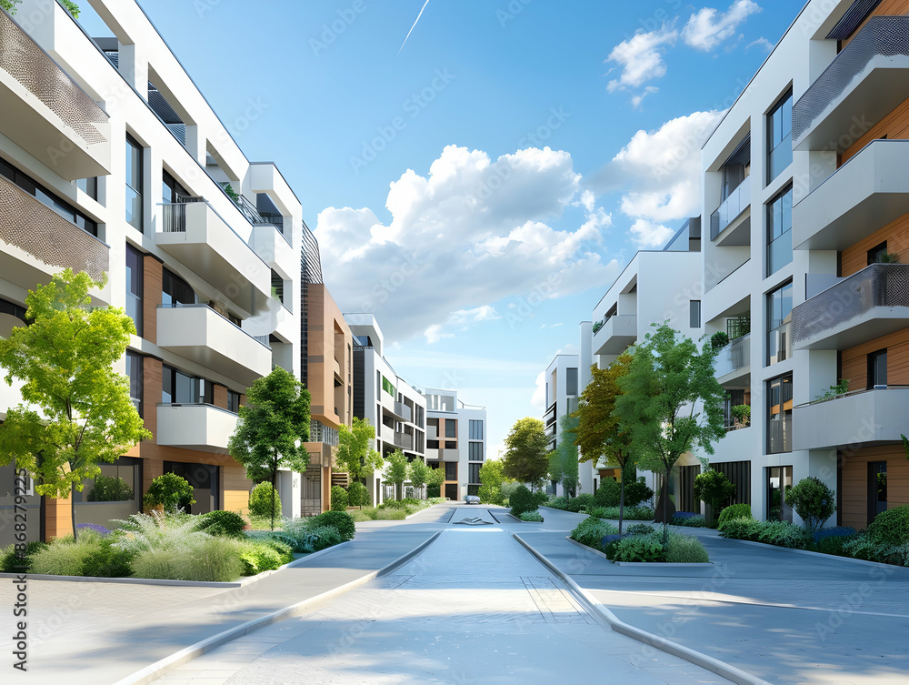 New luxury residential buildings, stylish office building, Premium Apartments and flat building, City building New luxury residential buildings, stylish office building, Premium Apartments and flat building, City building