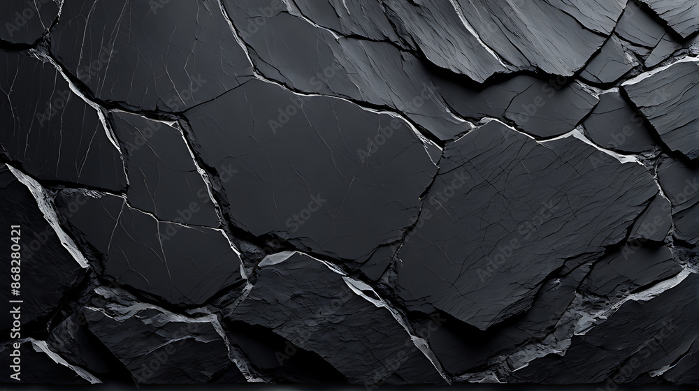 Dark grey black slate texture background. Black stone texture. Black granite slabs background Dark grey black slate texture background. Black stone texture. Black granite slabs background