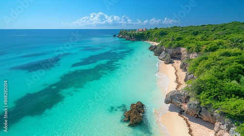 Serene Escape: Playa Norte Isla Mujeres - Minimalist Bliss on the White Sands