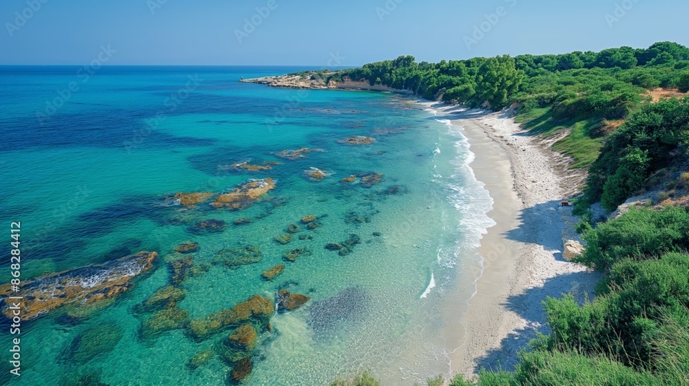 Serene Mediterranean Escape at Beit Yanai Beach, Sharon Plain, Israel Serene Mediterranean Escape at Beit Yanai Beach, Sharon Plain, Israel
