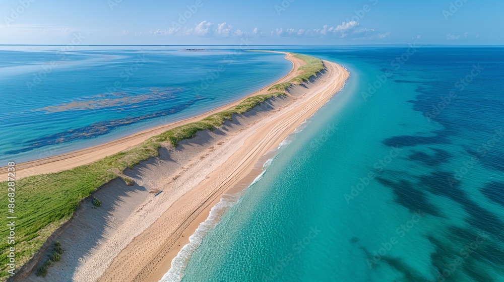 Tranquil Beauty of Plage de la Dune du Sud, Magdalen Islands - A Sandy Paradise in Canada Tranquil Beauty of Plage de la Dune du Sud, Magdalen Islands - A Sandy Paradise in Canada