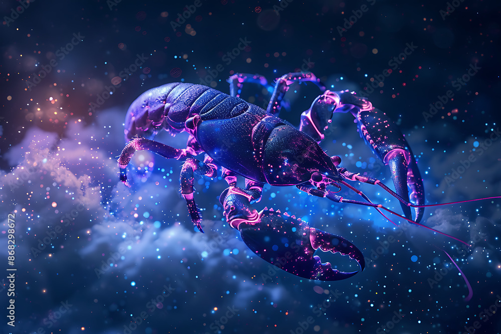 Intricate image of Scorpio zodiac sign, highlighting its mystic symbols and astrological significance in vibrant colors. Intricate image of Scorpio zodiac sign, highlighting its mystic symbols and astrological significance in vibrant colors.