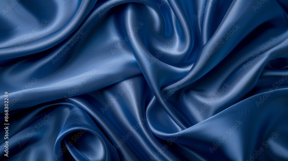 luxurious blue satin fabric texture waves luxurious blue satin fabric texture waves
