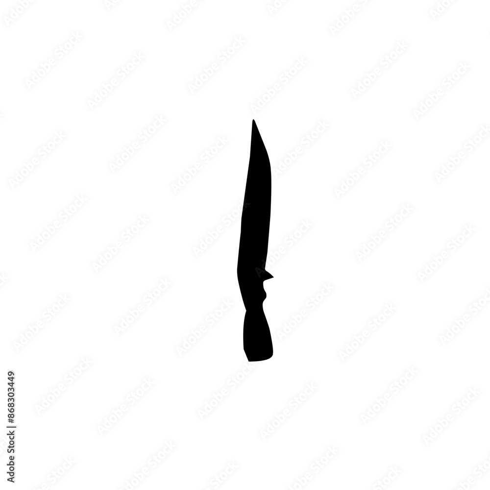 Knife Silhouette Knife Silhouette