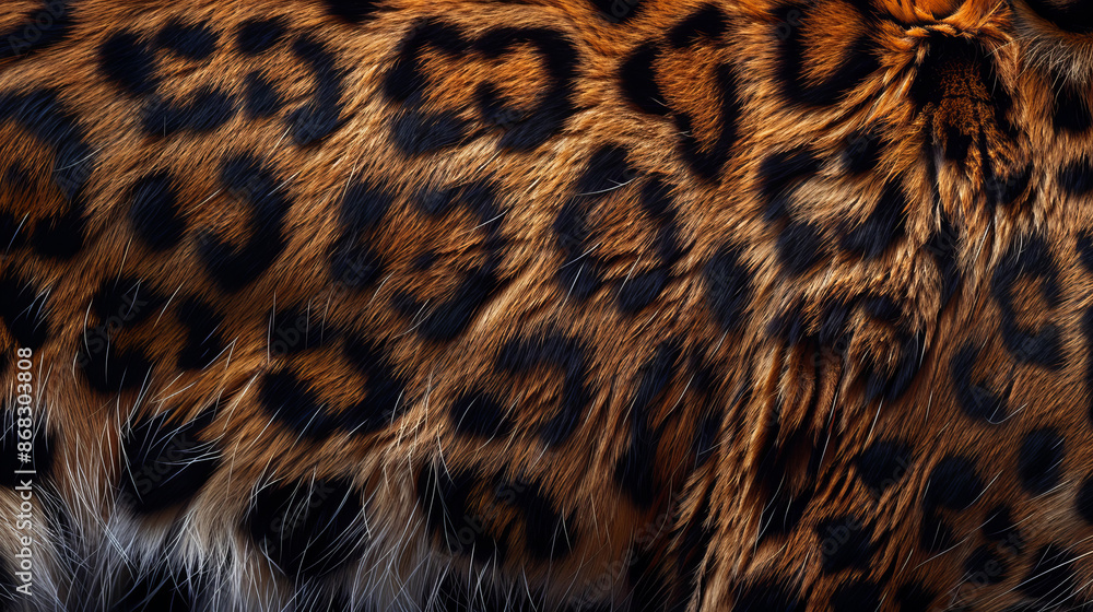 Fototapeta premium Abstract Leopard Pattern