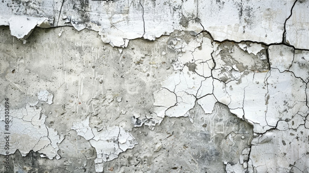 Cracked old cement wall with abstract background Cracked old cement wall with abstract background