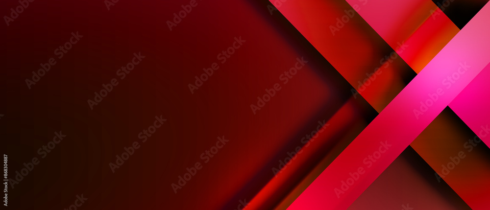 Obraz premium Abstract red background with modern corporate concept