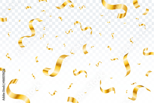 golden confetti
