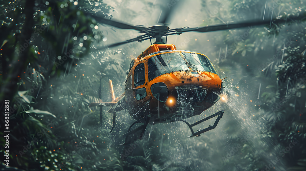 Helicopter in Flight: Crush Chopper Helicopter in Flight: Crush Chopper