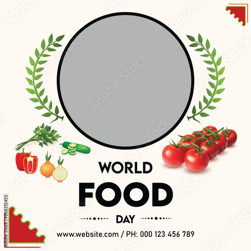 World food day background