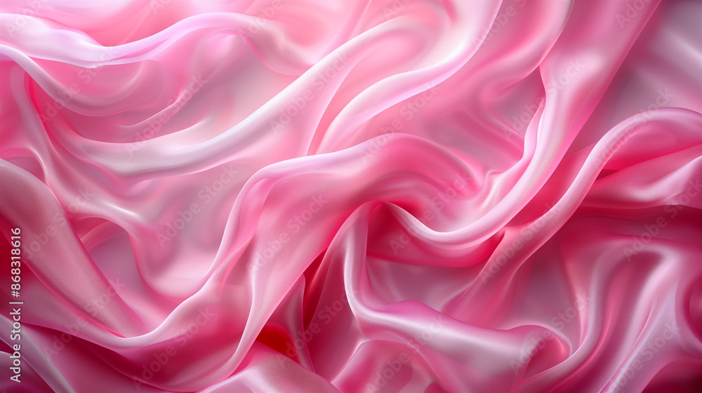 Fototapeta premium pink silk background