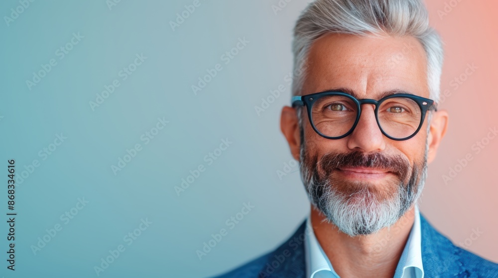 An inspiring image of a visionary entrepreneur and philanthropist, with a backdrop that symbolizes their dedication to business and philanthropic endeavors. The photo includes generous copy space for An inspiring image of a visionary entrepreneur and philanthropist, with a backdrop that symbolizes their dedication to business and philanthropic endeavors. The photo includes generous copy space for