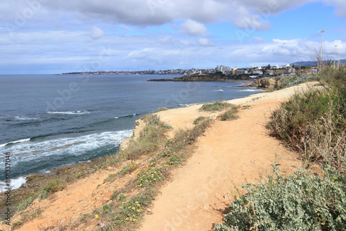 Paisagens e vistas  da Costa marítima portuguesa com as suas praias e ambiente marítimo