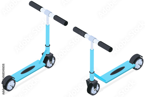 Push Scooter Both Direction