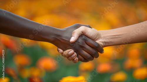 close up of people shaking hands symbolizing International Day