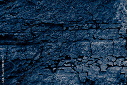 blue background of stones, mining origin © Remigiusz