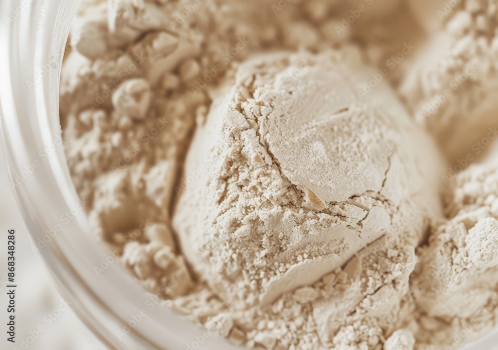 Close-up of Powdered Sugar in a Jar Close-up of Powdered Sugar in a Jar