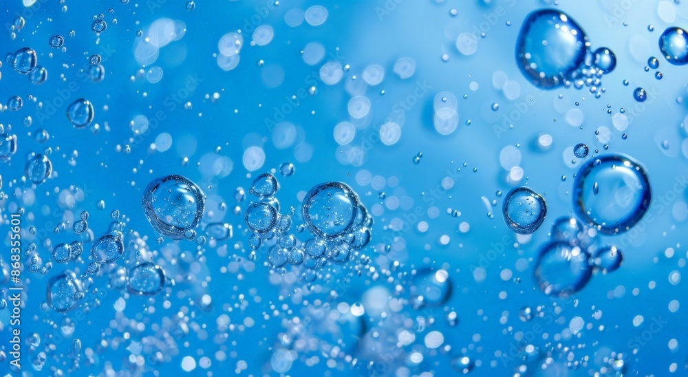 Bubbles in Blue Water Bubbles in Blue Water