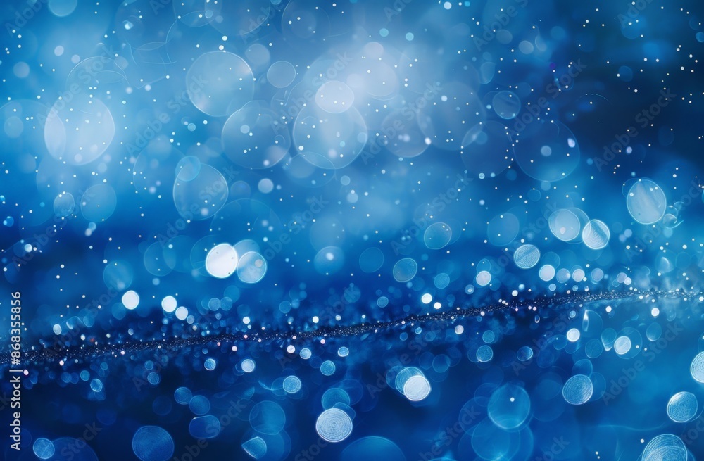 Cosmic Blur: Starry Night Sky with Bokeh Effect Cosmic Blur: Starry Night Sky with Bokeh Effect