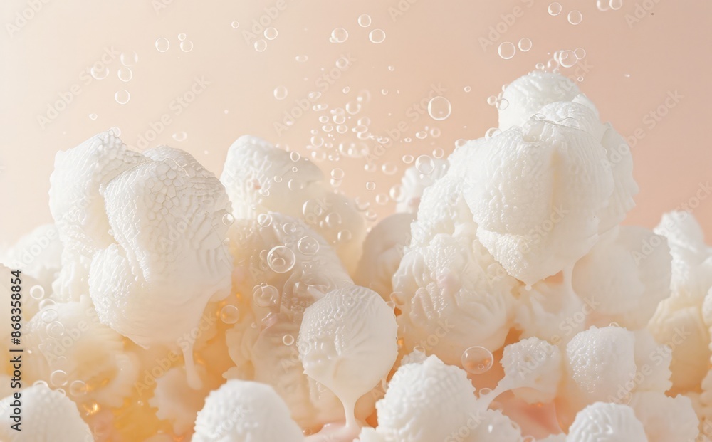 Soft Focus White Foam Bubbles Soft Focus White Foam Bubbles