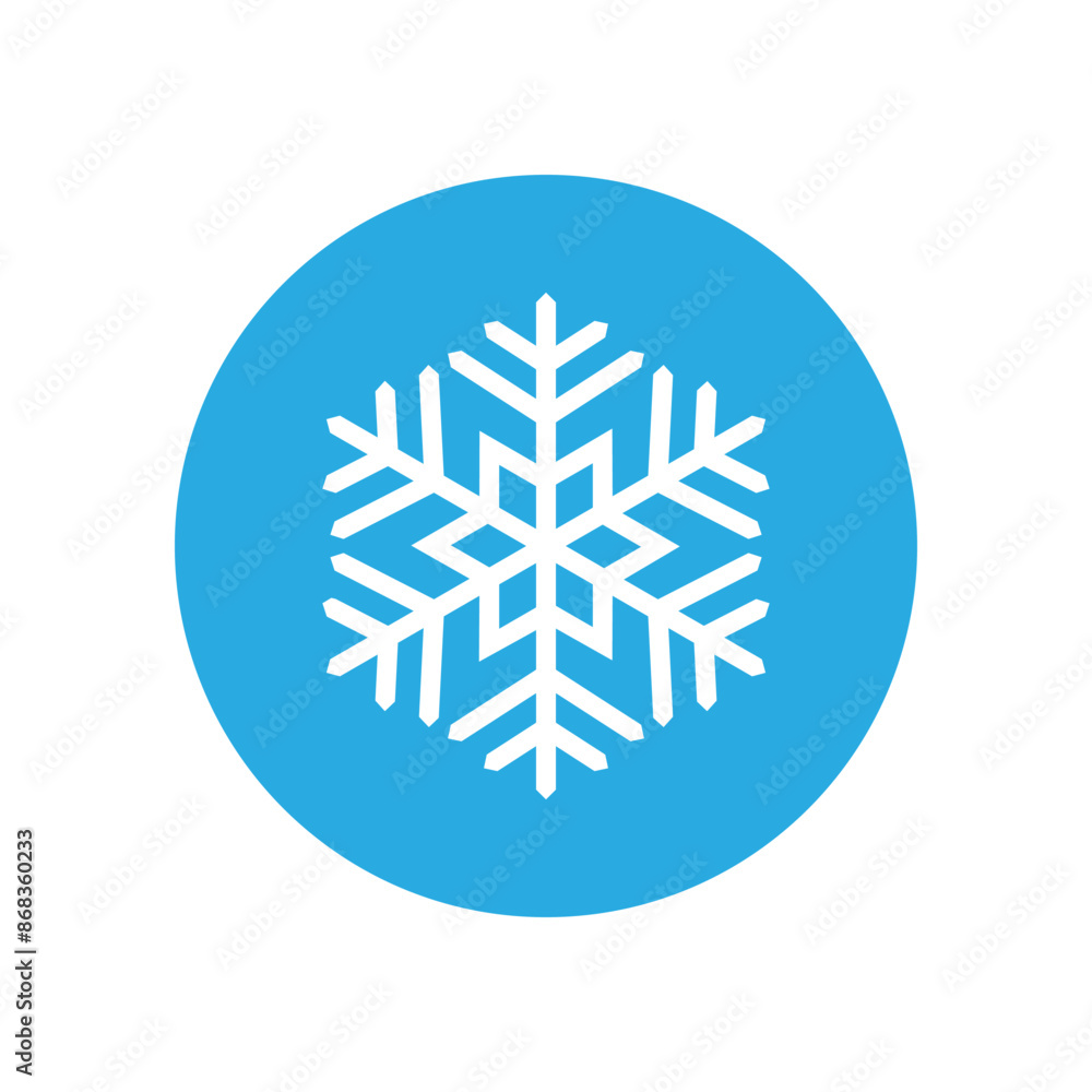 Snowflake icon vector. Winter illustration sign. Cold illustration symbol. Snowflake icon vector. Winter illustration sign. Cold illustration symbol.