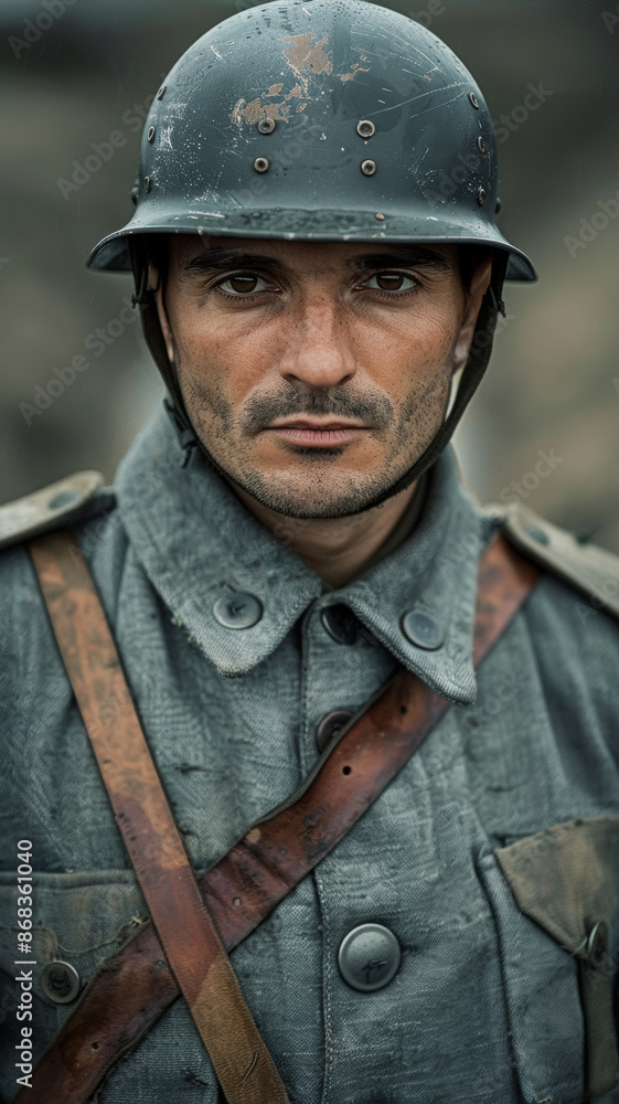 Italian WWI Soldier in Uniform Italian WWI Soldier in Uniform