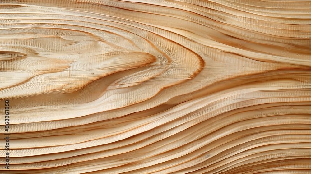 Wavy Wood Texture Wavy Wood Texture