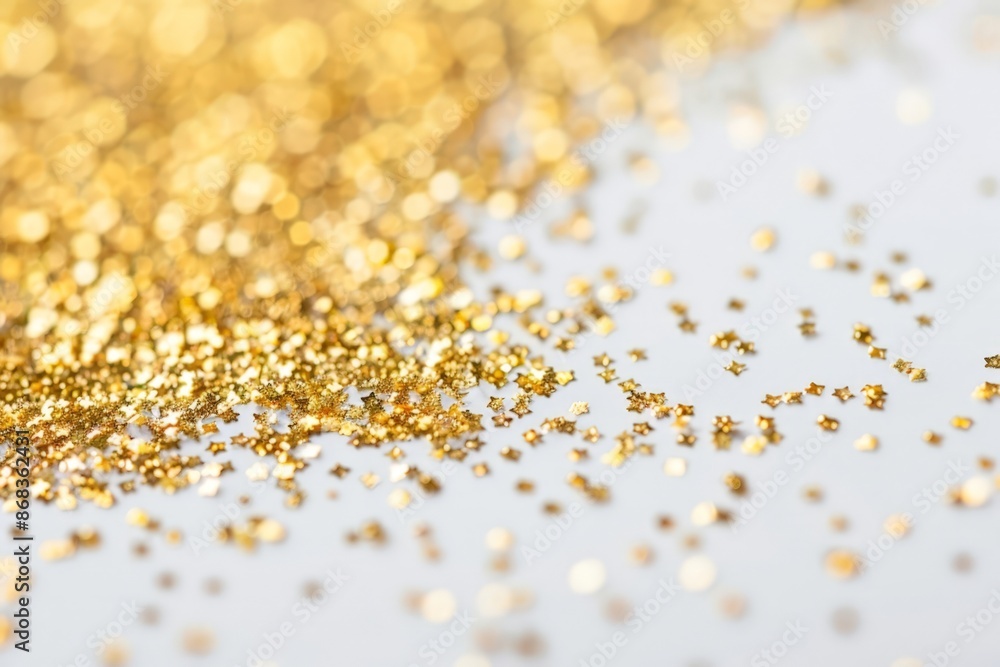 Golden Confetti Blur Background Golden Confetti Blur Background