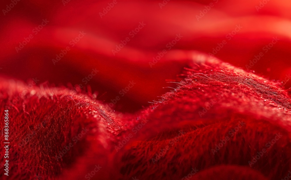 Soft Focus Red Velvet Texture Soft Focus Red Velvet Texture