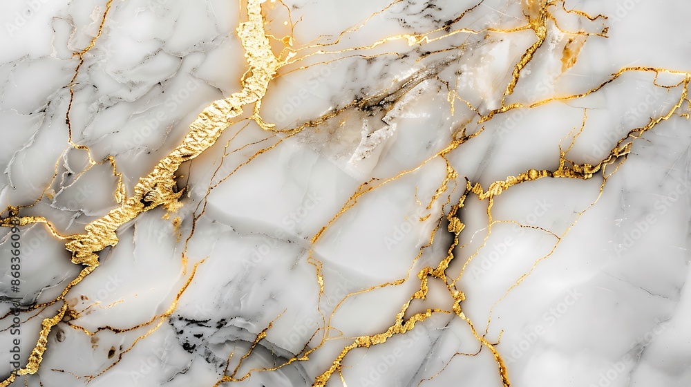 Elegant Golden Veins Marble Texture Elegant Golden Veins Marble Texture