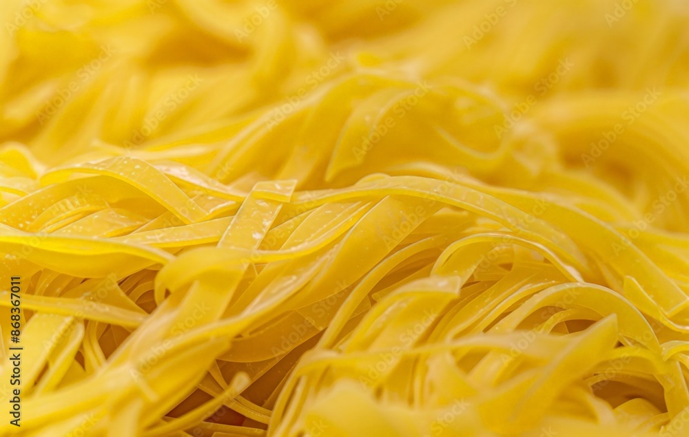Pile of Fresh Pasta Noodles Pile of Fresh Pasta Noodles