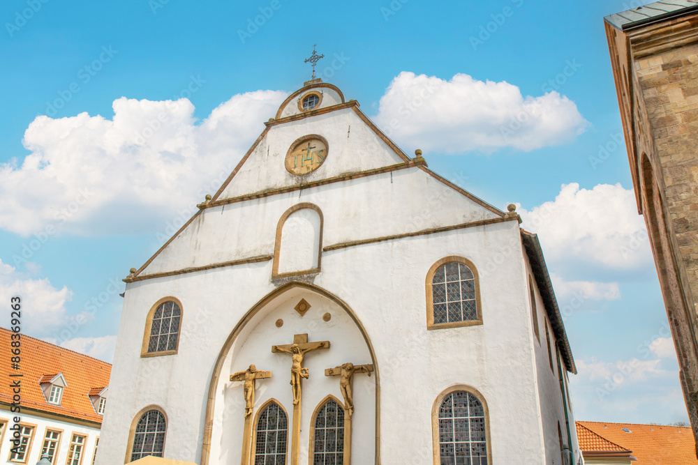 Fototapeta premium St. Peter's Cathedral (Kleine Kirche) Osnabrück Lower Saxony (in german Niedersachsen) Germany