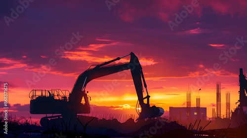 Wallpaper Mural Construction at Sunset Torontodigital.ca