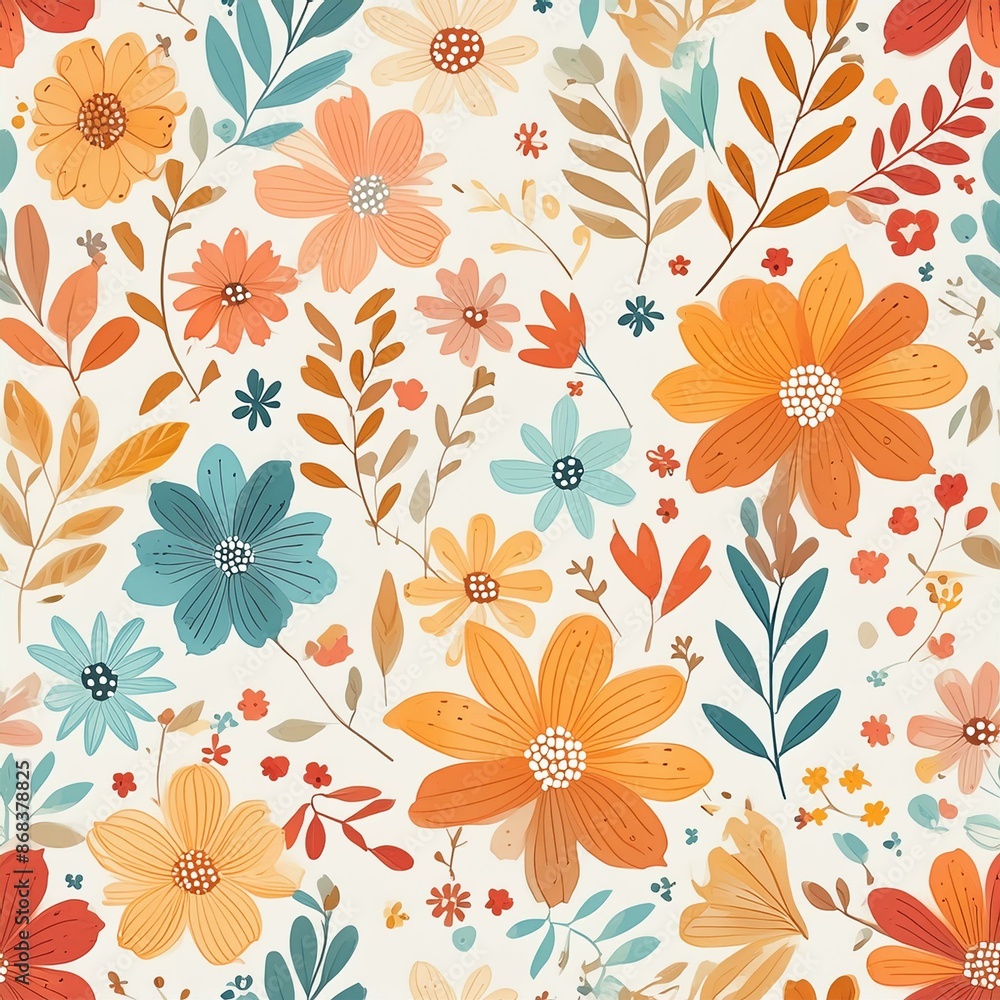 seamless floral pattern seamless floral pattern